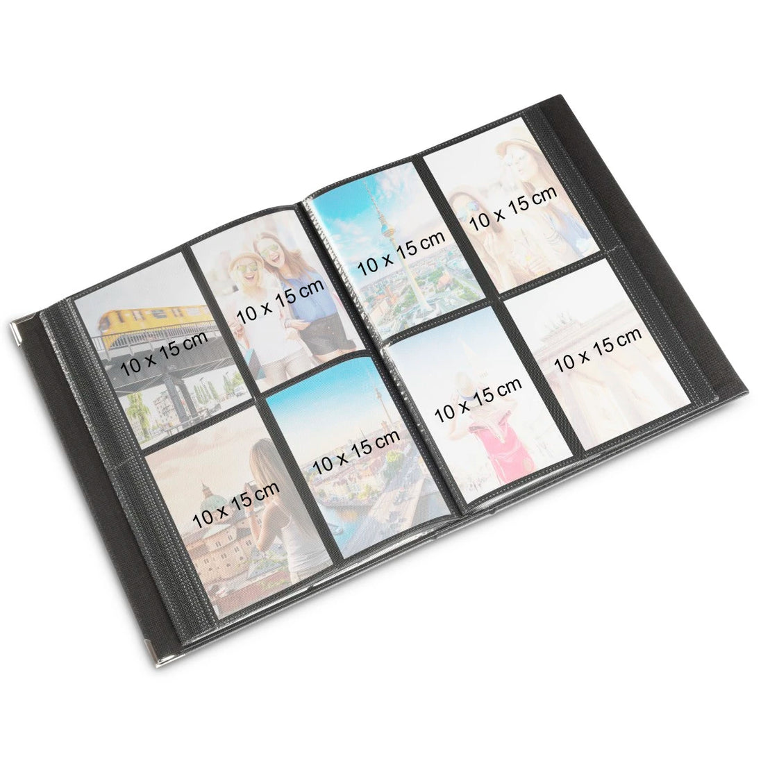 Hama New York City | Slip-in photo album | 400 photos 10 x 15 cm | Black