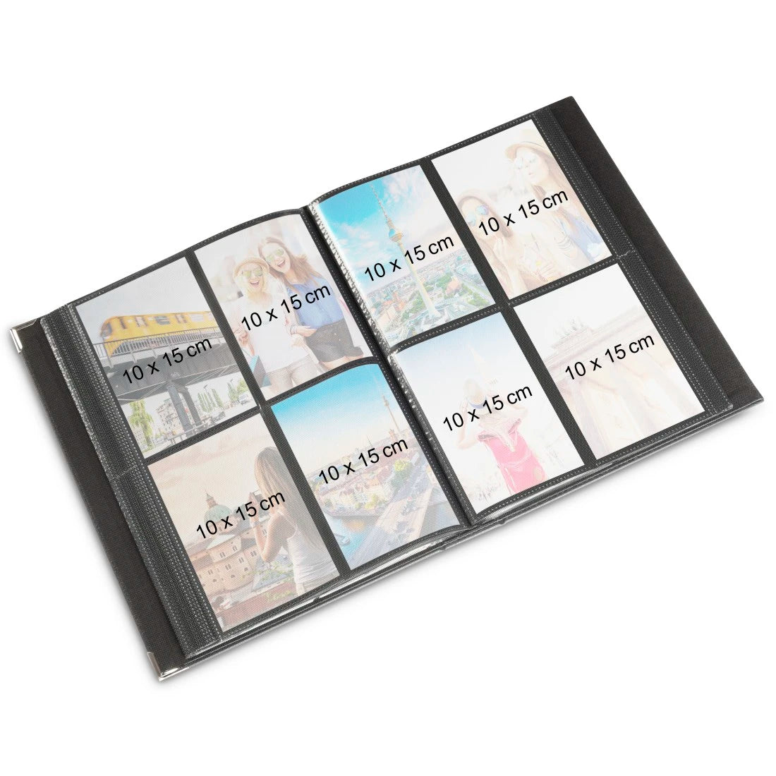 Hama New York City | Slip-in photo album | 400 photos 10 x 15 cm | Black