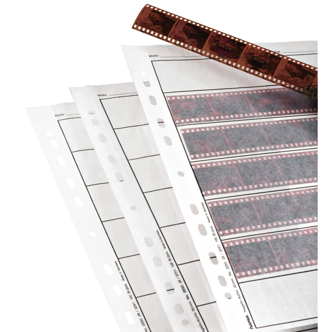 Hama 00002250 | 35mm negative sleeves | Glassine | 25 sheets