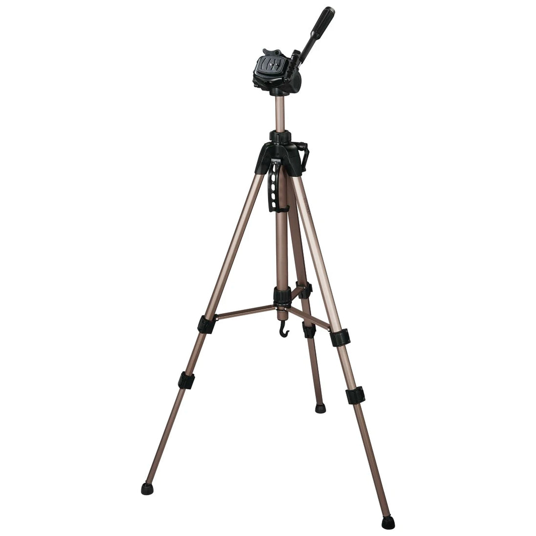 Hama Star 62 | Camera tripod | 3D head with quick-release plate | Champagne