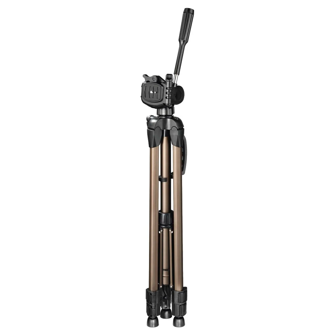 Hama Star 62 | Camera tripod | 3D head with quick-release plate | Champagne