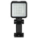 Hama 49 BD | LED camera light | 49 LEDs with dimmer | Black