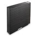 Hama 7546 | 4-D ring binder | 70 mm spine with slipcase | Black and grey