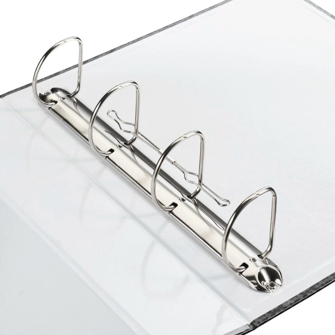 Hama 7546 | 4-D ring binder | 70 mm spine with slipcase | Black and grey