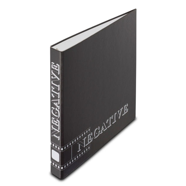 Hama 00007548 | Negative storage folder | 4-ring combi mechanism | 39 mm | Black