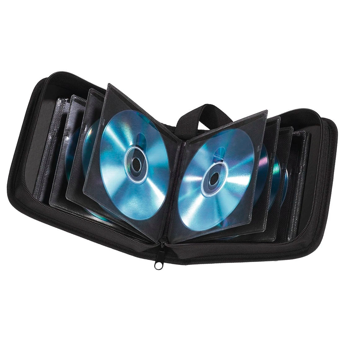 Hama 11615 | CD DVD Blu-ray wallet | 32 discs | Black