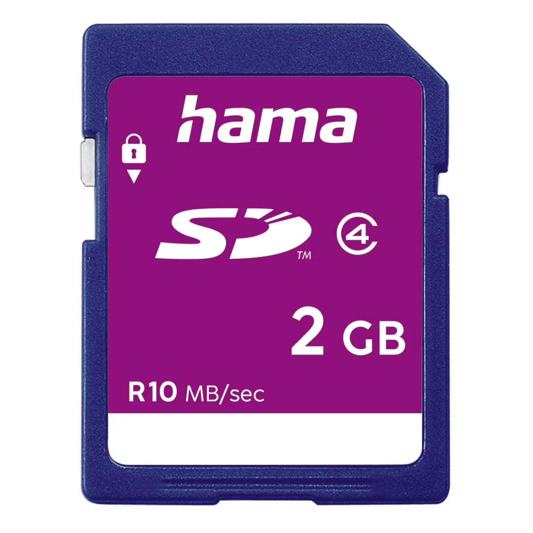 Hama SD 2GB Class 4 | SD memory card | 10 MB/s | 2 GB