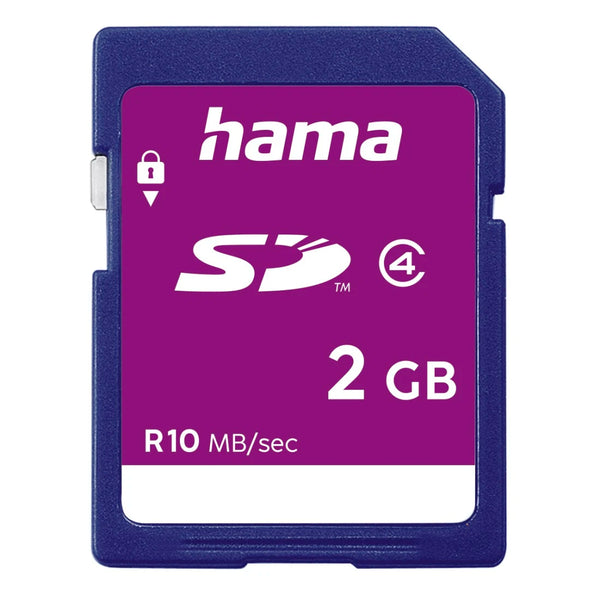 Hama SD 2GB Class 4 | SD memory card | 10 MB/s | 2 GB