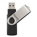 Hama Rotate | USB flash drive | 128 GB USB 2.0 | Black and silver