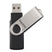 Hama Rotate | USB flash drive | 128 GB USB 2.0 | Black and silver