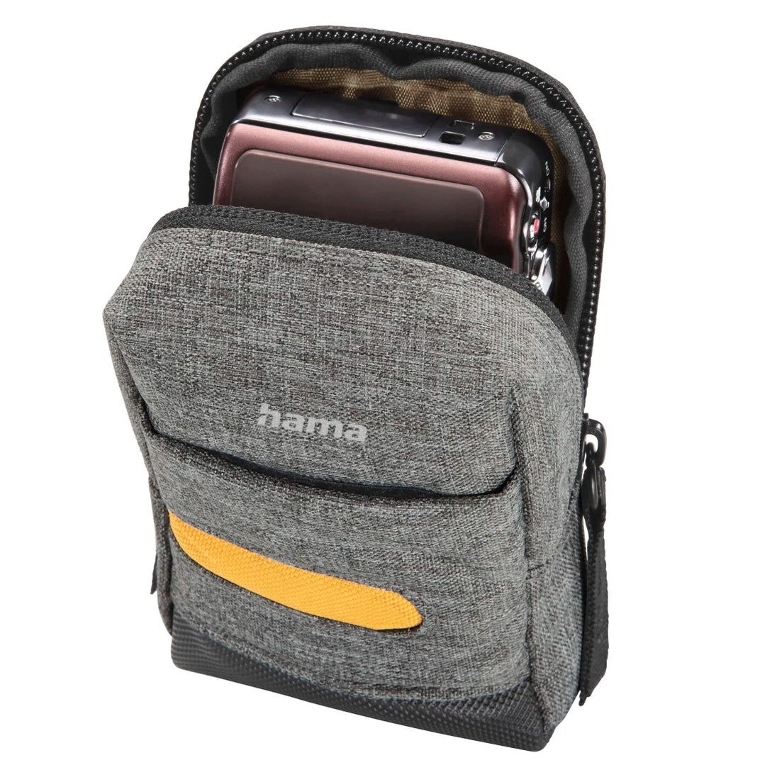 Hama Terra 60H | Camera bag | 6.5 x 3 x 11 cm interior | Grey
