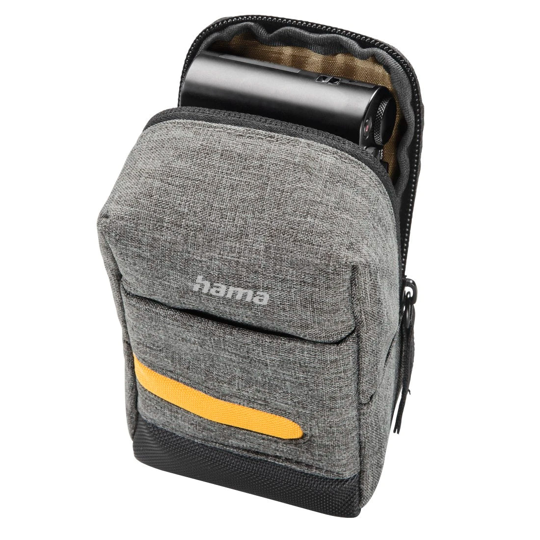 Hama Terra 90M | Camera bag | 7.5 x 4.5 x 13 cm inside | Grey