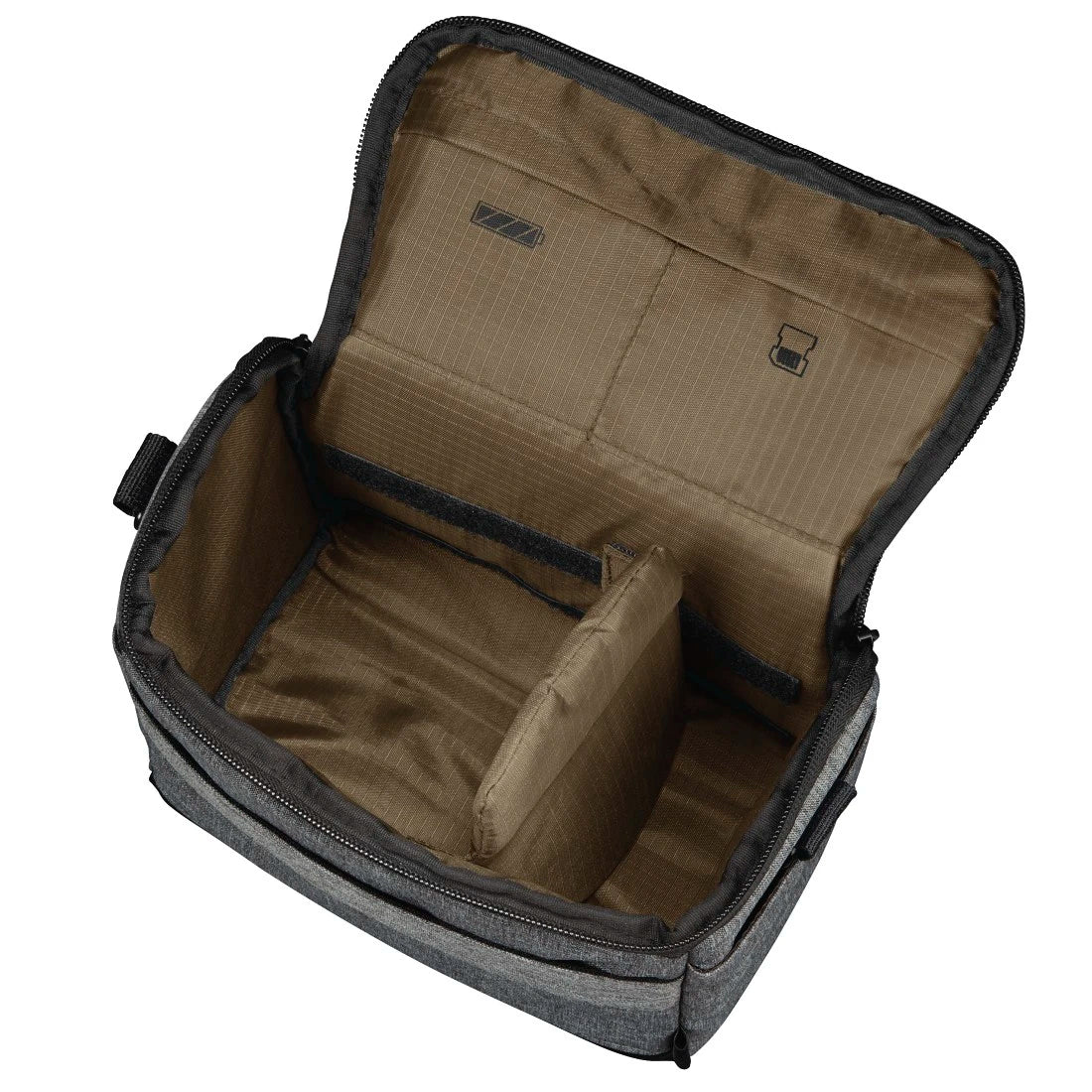 Hama Terra 130 | Camera shoulder bag | Recycled polyester | Grey