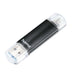 Hama Laeta Twin | USB flash drive | 64GB USB 3.0 | Black