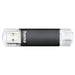 Hama Laeta Twin | USB flash drive | 64GB USB 3.0 | Black