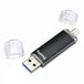 Hama Laeta Twin | USB flash drive | 64GB USB 3.0 | Black