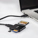 Hama 00124022 | USB 3.0 card reader | SD microSD and CF | Black