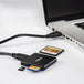 Hama 00124022 | USB 3.0 card reader | SD microSD and CF | Black