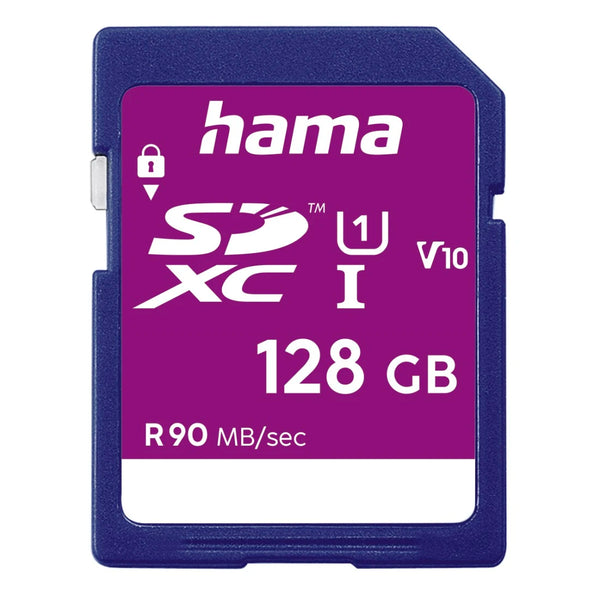 Hama SDXC Memory Fast | 128GB UHS-I | Class 10