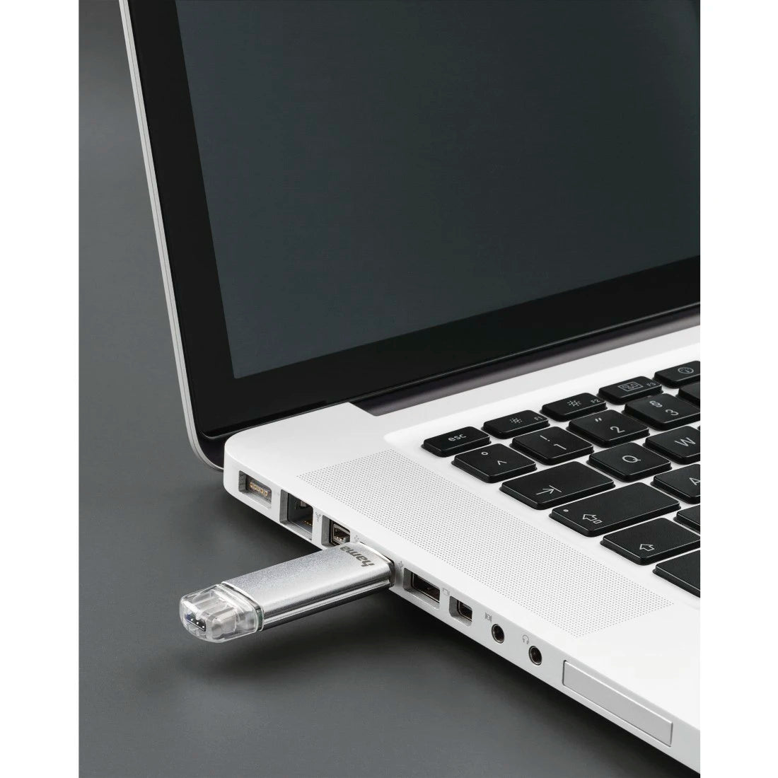 Hama C-Laeta | USB flash drive | 32GB USB-A and USB-C | Silver