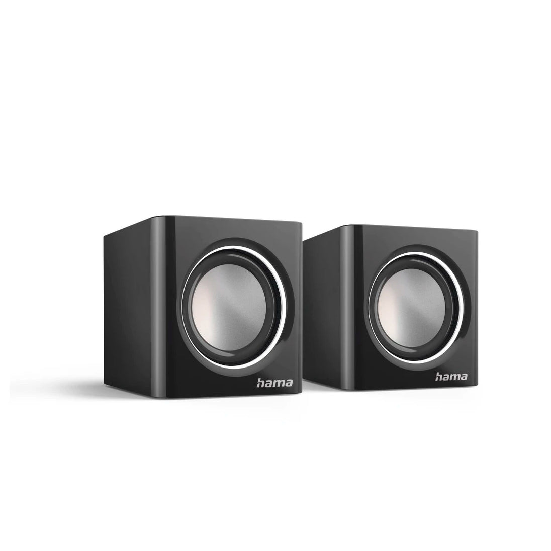 Hama Sonic Mobil 185 | 2.0 PC speakers | USB powered | Black and silver