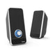 Hama Sonic LS-206 | PC speakers | Wired 2.0 stereo | Black and silver