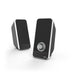 Hama Sonic LS-206 | PC speakers | Wired 2.0 stereo | Black and silver