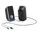 Hama Sonic LS-206 | PC speakers | Wired 2.0 stereo | Black and silver