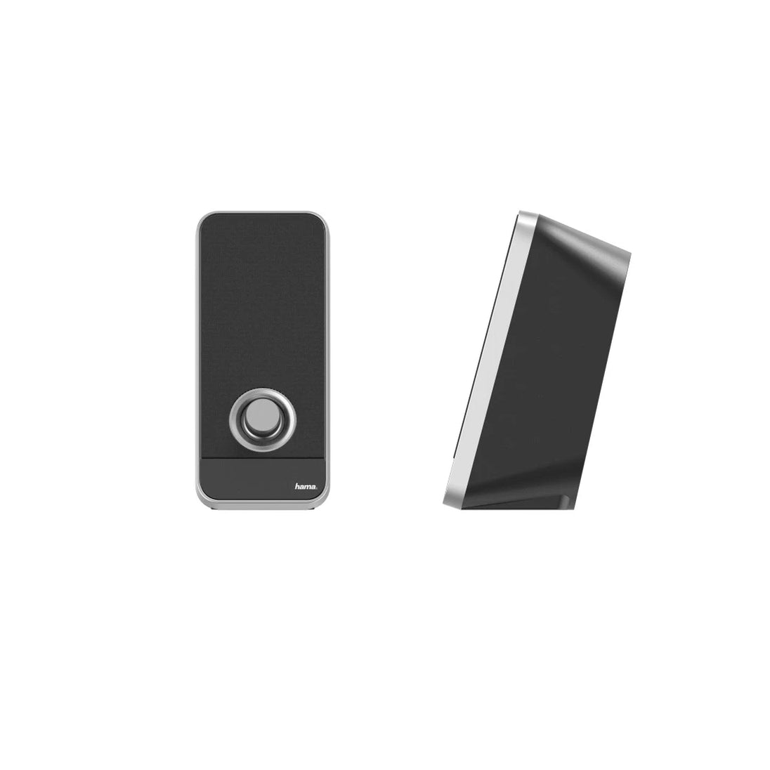 Hama Sonic LS-206 | PC speakers | Wired 2.0 stereo | Black and silver