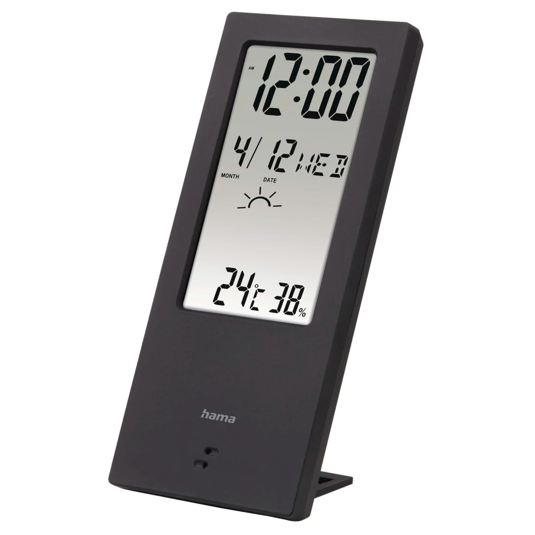 Hama TH-140 | Thermometer and hygrometer | Weather indicator | Black
