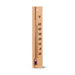 Hama 00186401 | Indoor thermometer | Analogue Celsius scale | Wood | 20 cm