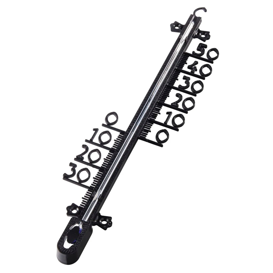 Hama 00186405 | Indoor/outdoor thermometer | Analogue 26 cm | Black