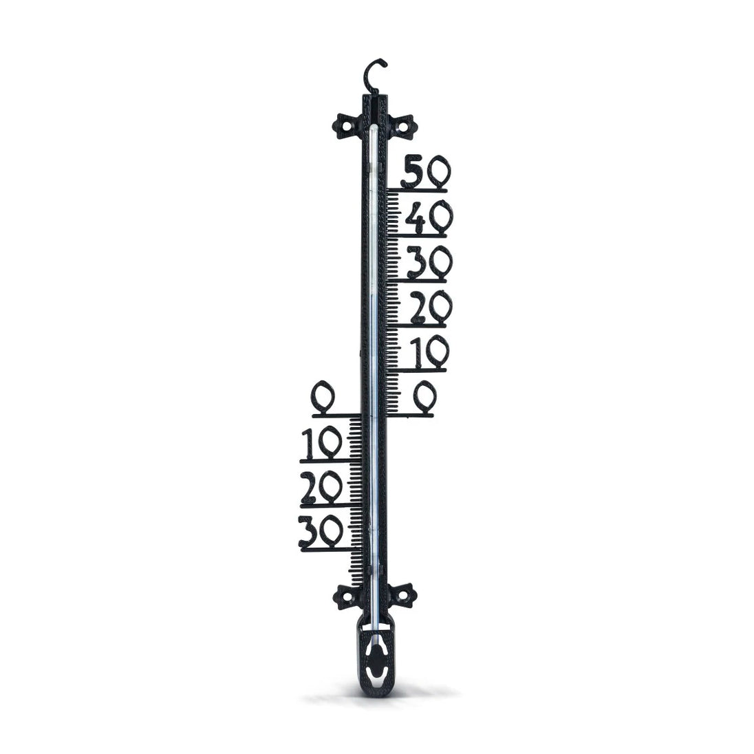 Hama 00186405 | Indoor/outdoor thermometer | Analogue 26 cm | Black