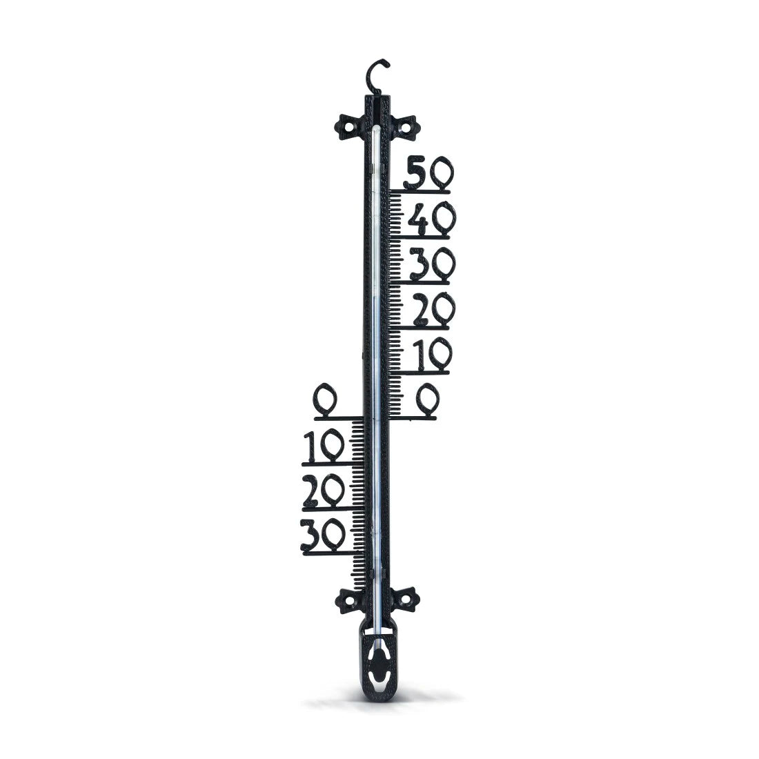Hama 00186405 | Indoor/outdoor thermometer | Analogue 26 cm | Black