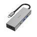 Hama USB-C Multiport | 4 ports with HDMI | Grey
