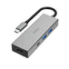 Hama USB-C Multiport | 4 ports with HDMI | Grey