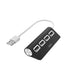 Hama 00200119 | USB hub | 4 ports USB 2.0 | 480 Mbit/s | Black