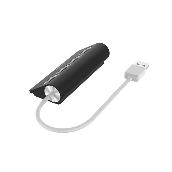 Hama 00200119 | USB hub | 4 ports USB 2.0 | 480 Mbit/s | Black
