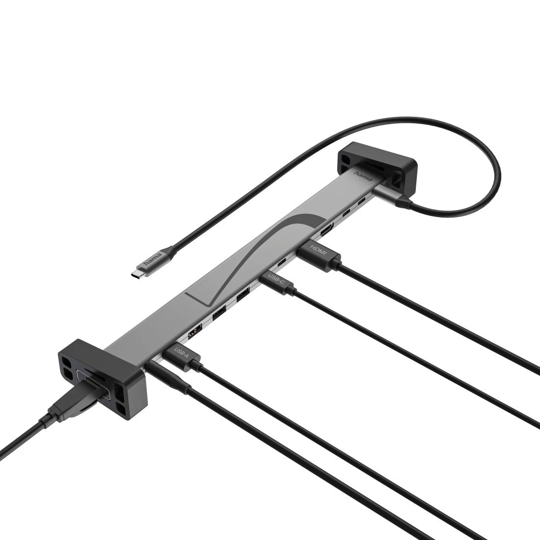 Hama Connect2Office Work | USB-C docking station | 12 ports | 100 W