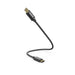 Hama 00201604 | USB-C to USB-C charging cable | 60 W 480 Mbit/s | 0.2 m | Black