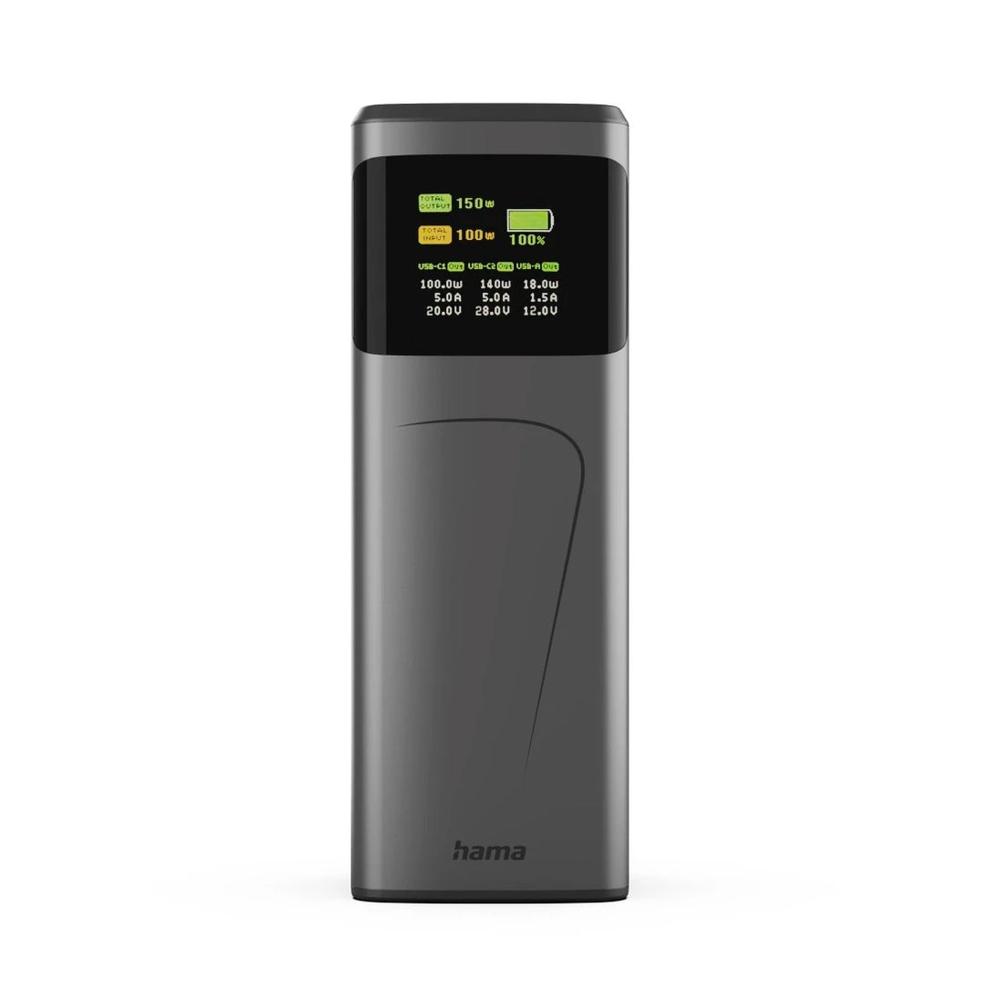 Hama High Power 150 | 24000mAh 150W | Grey