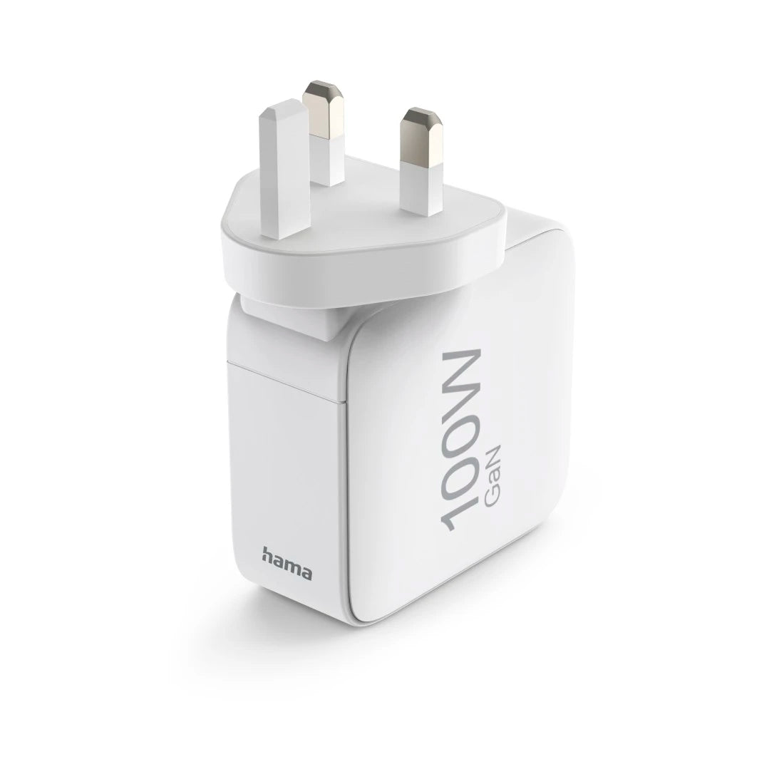 Hama 201949 | UK GaN USB charger | 100 W 3-port | White