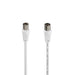 Hama 00205028 | Antenna cable | Coax plug to socket | 1.5 m | White