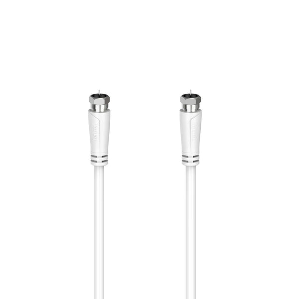 Hama 00205063 | SAT connection cable | F plug to F plug 90 dB | 1.5 m white