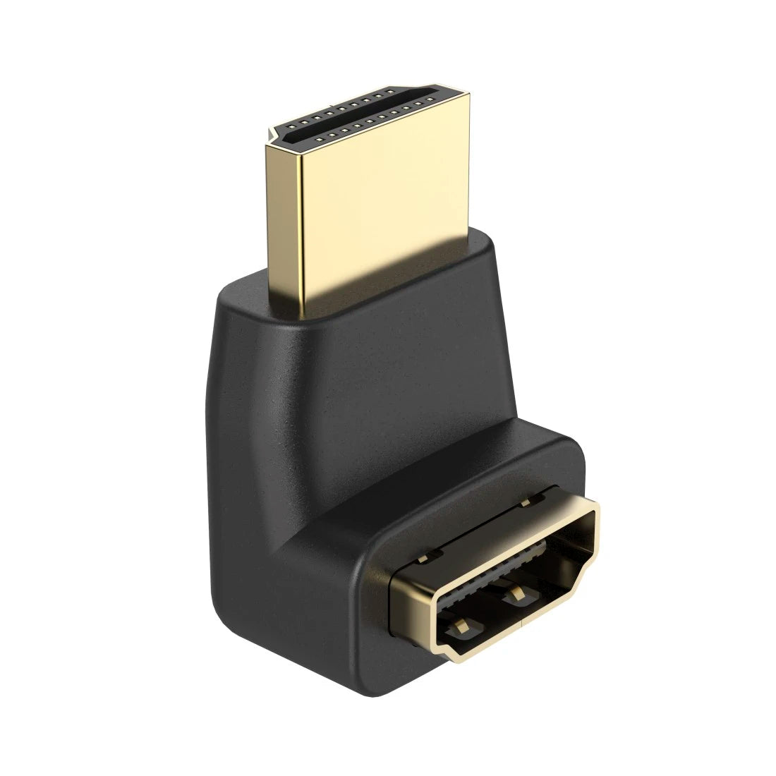 Hama 00205164 | HDMI angle adapter | 90° plug to socket | Black