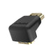Hama 00205164 | HDMI angle adapter | 90° plug to socket | Black