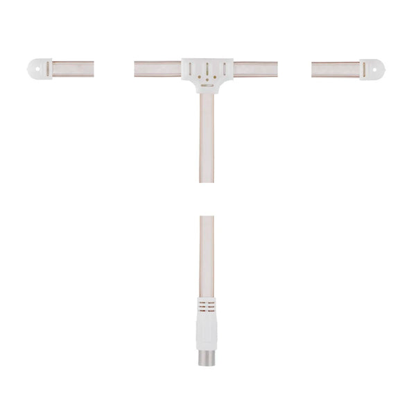 Hama 00205283 | DAB+/FM dipole antenna | 1.75 m | White