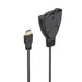 Hama 00205323 | HDMI switch | 4K at 60 Hz | 2 inputs to 1 output | Black