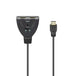 Hama 00205323 | HDMI switch | 4K at 60 Hz | 2 inputs to 1 output | Black