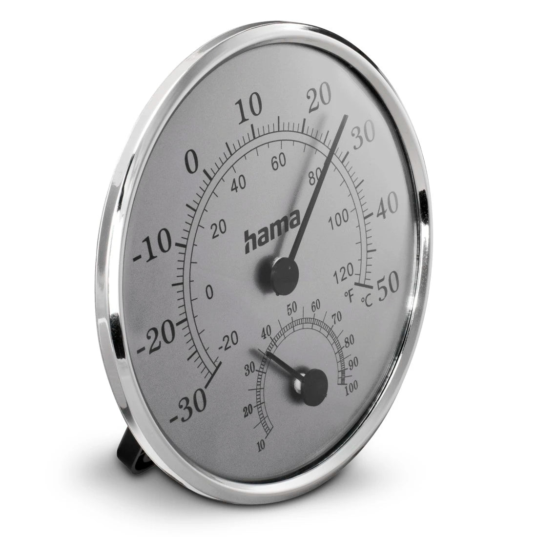 Hama Saipan | Thermometer and hygrometer | Analogue | Silver and grey